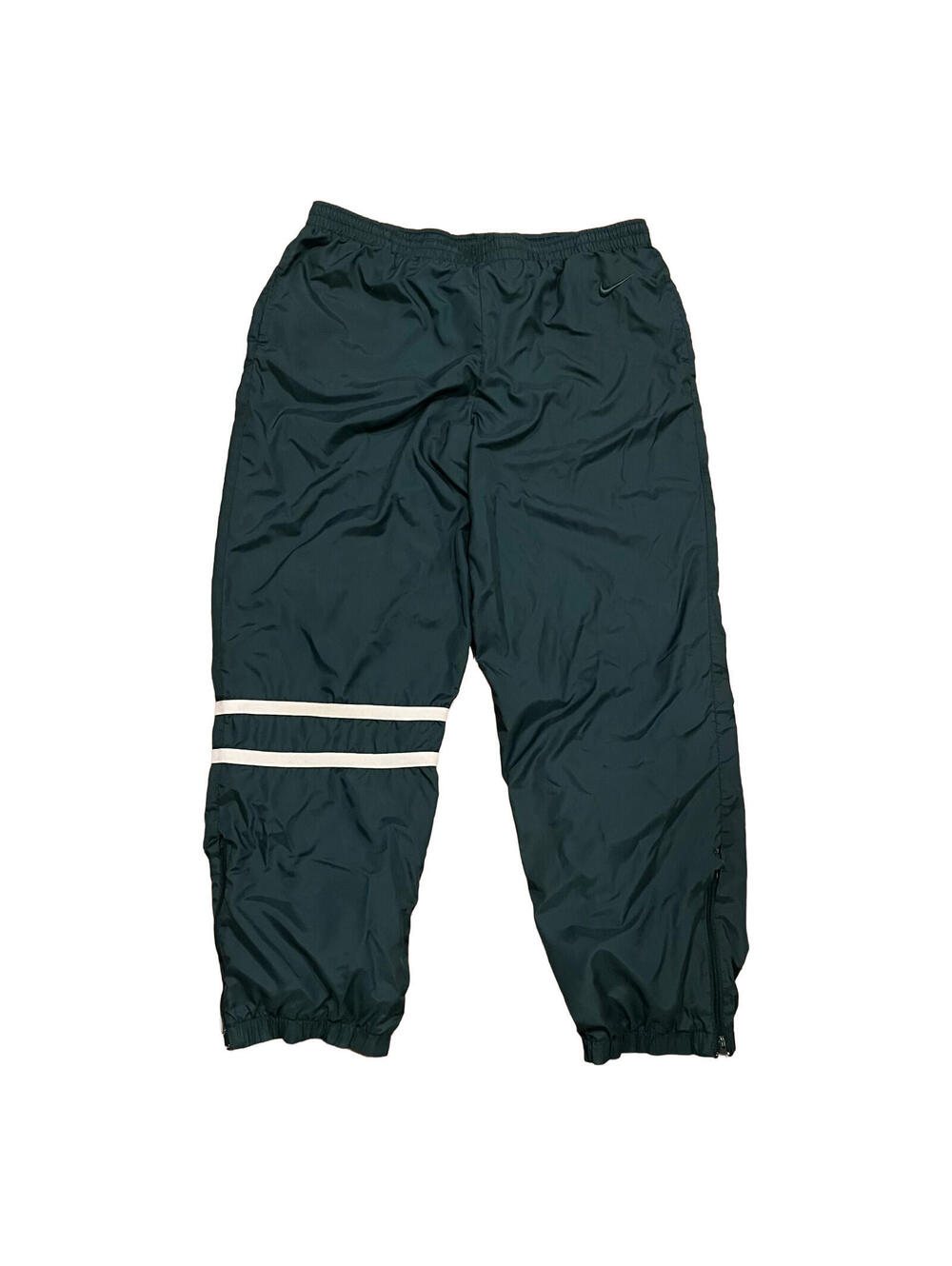 Vintage Y2K Nike Windbreaker Track Pants Women’s Size Large 12-14 Green